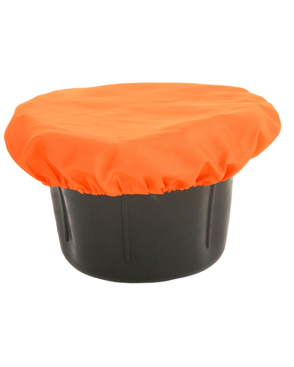Orange coloured Roma Brights Bucket Cover on white background