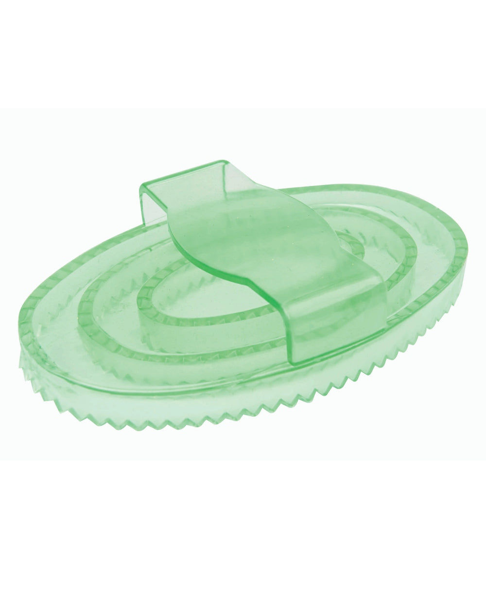 Lime coloured Roma Brights Curry Comb on white background