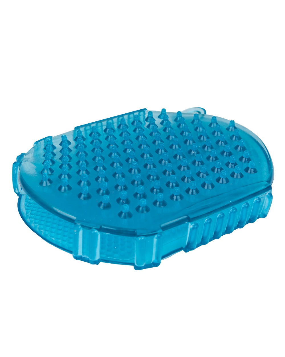 Royal Blue coloured Roma Brights Massage Gloves on white background