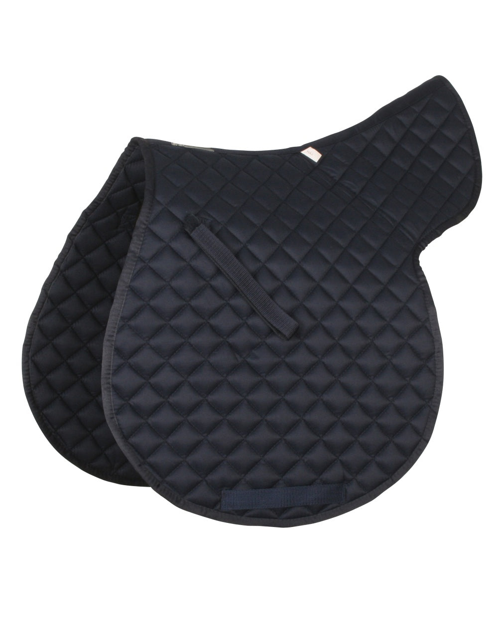 Navy coloured Roma Grand Prix All Purpose Numnah on white background