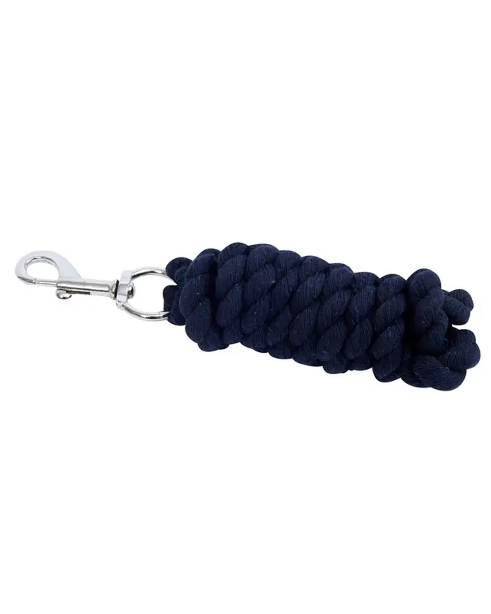 Navy coloured Roma Lead on white background