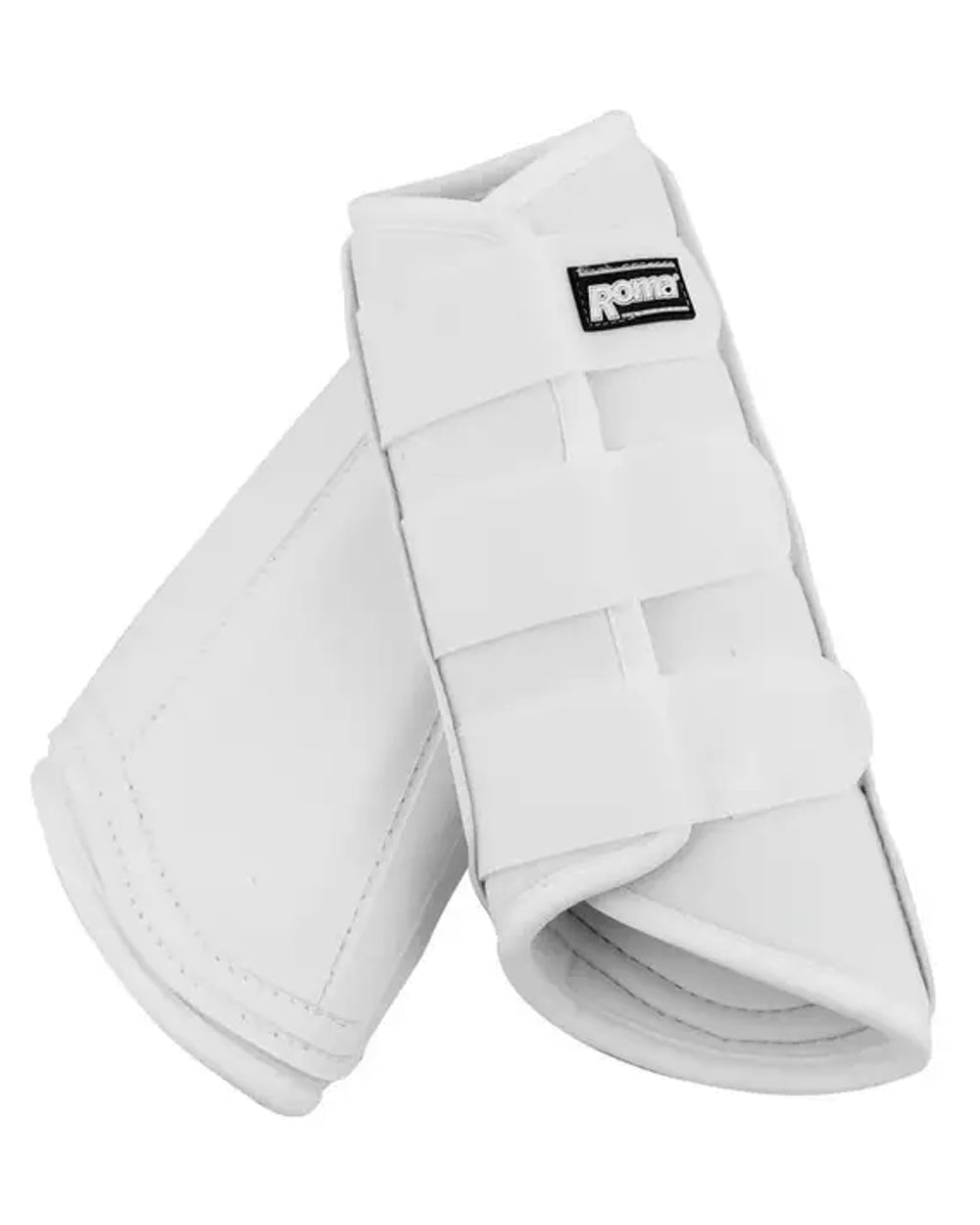 White White coloured Roma Neoprene Brushing Boots