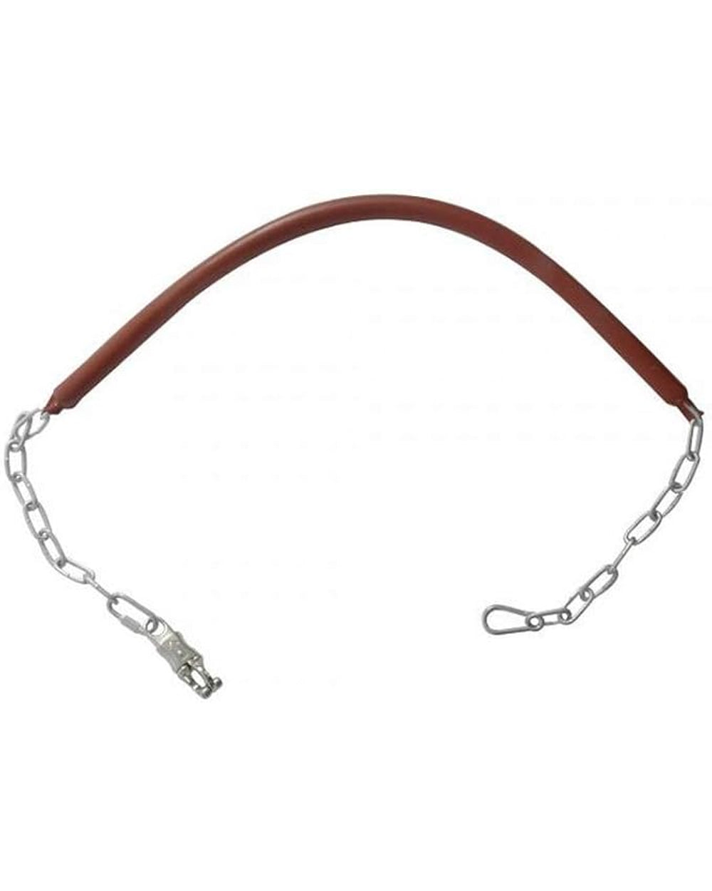 Red coloured Roma Rubber Stall Guard on white background