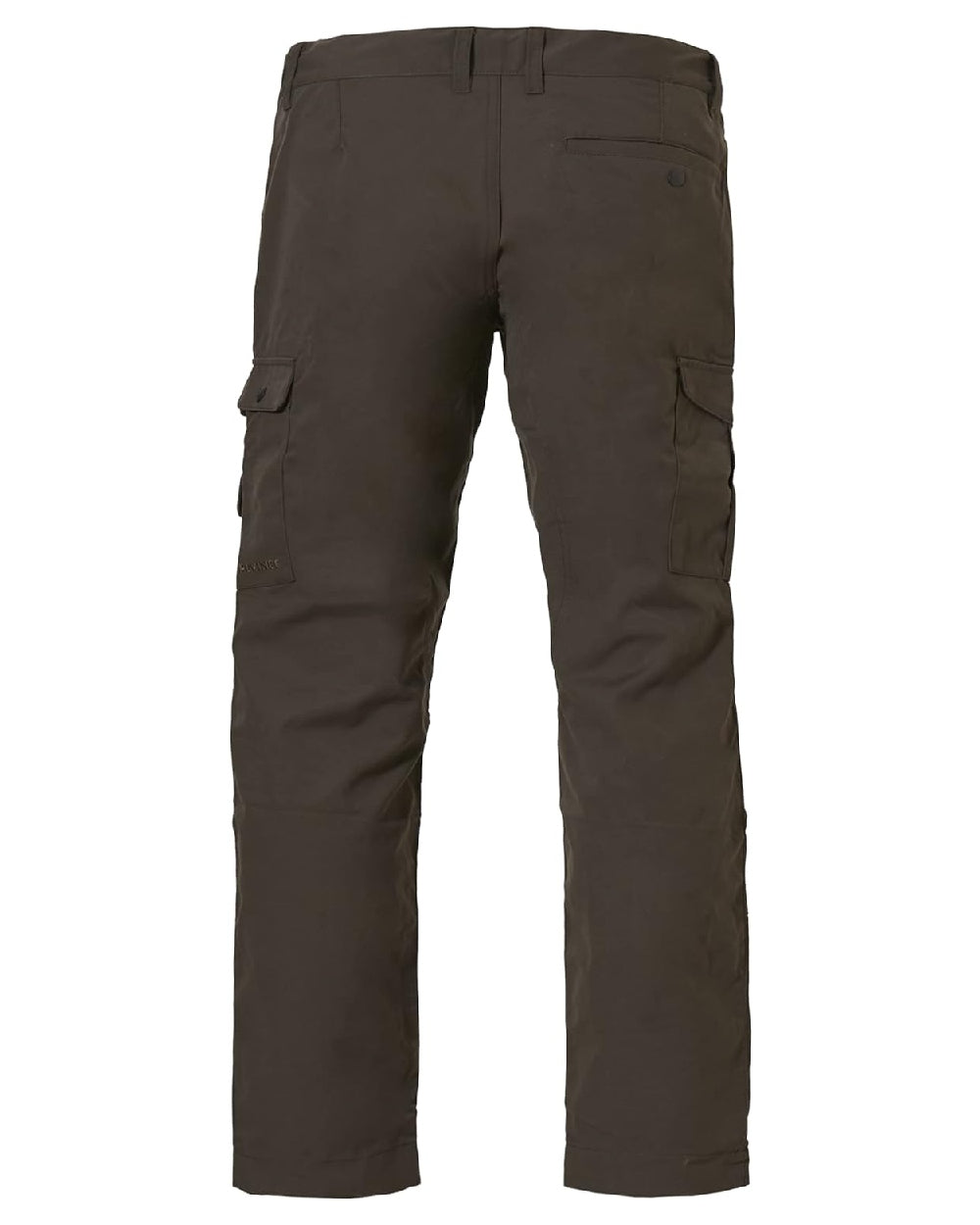 Olive Green Coloured Rovince Mens Ergoline Trousers on white background