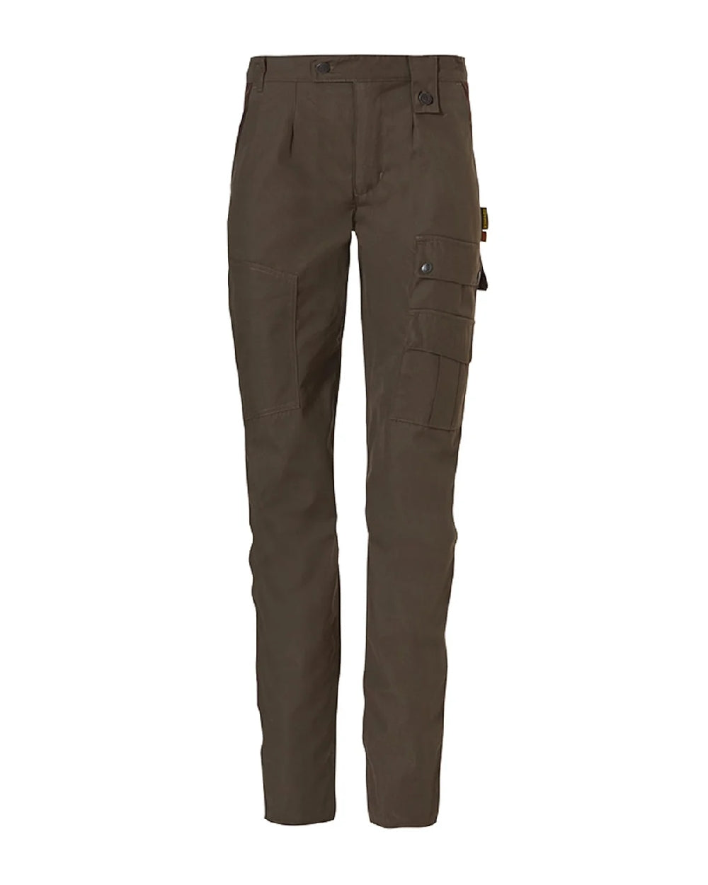 Green Coloured Rovince Womens Ergoline Trousers on white background