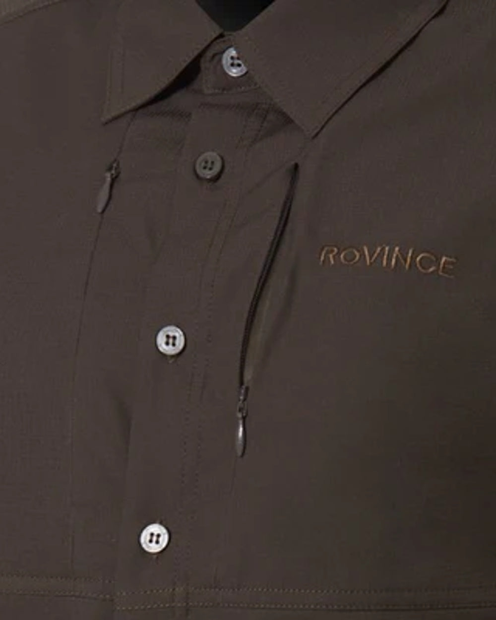 Olive Green coloured Rovince Mens Savanna Shirts on white background