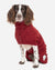 Rosehip coloured fleece dog coat on a white/grey background #colour_rosehip