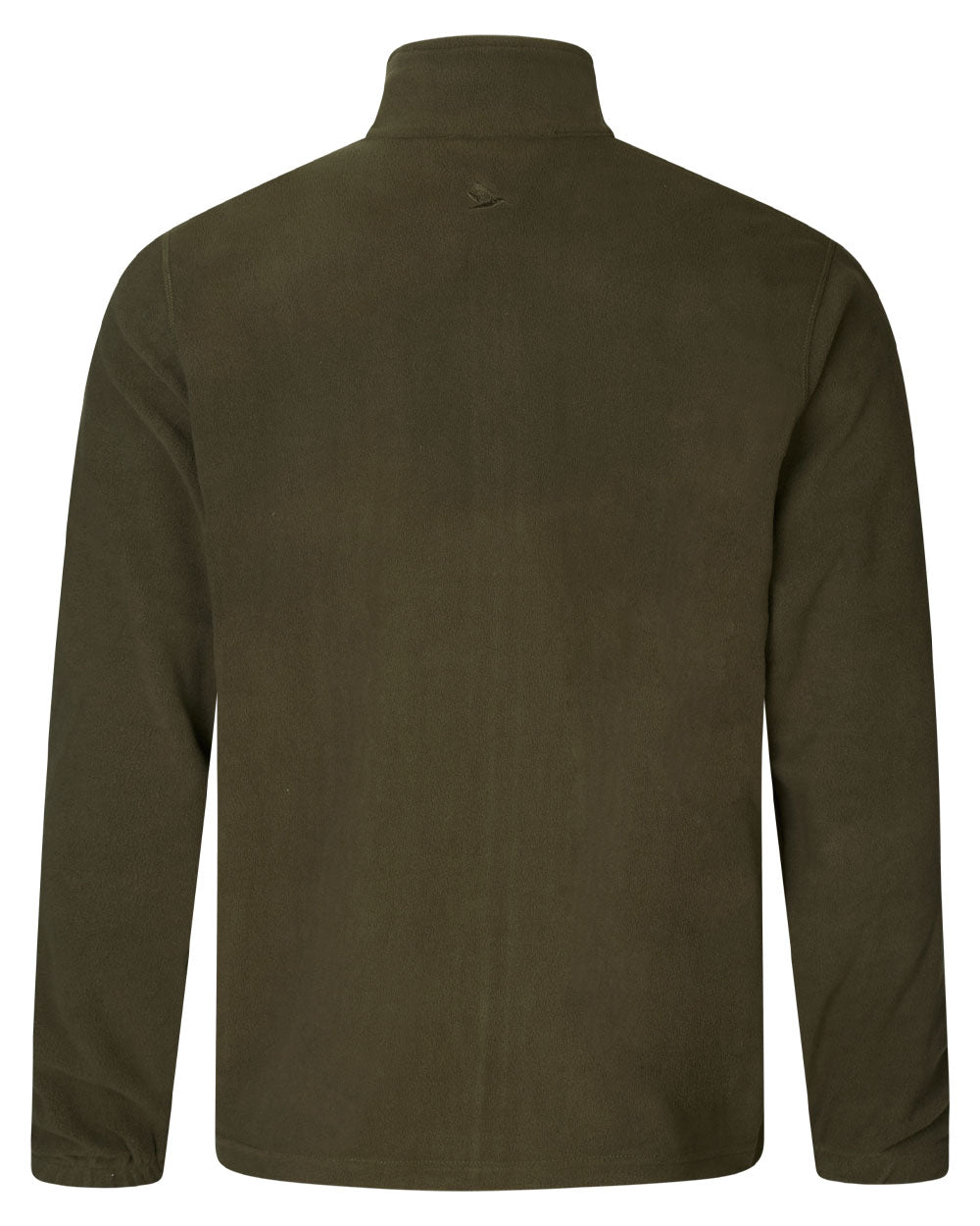 Pine Green Coloured Seeland Benjamin Fleece on white background