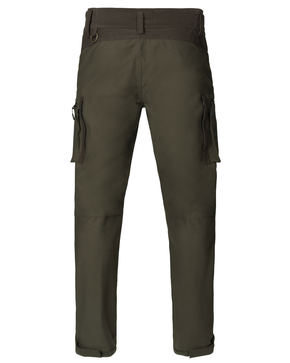 Pine Green Coloured Seeland Chaser Trousers on white background