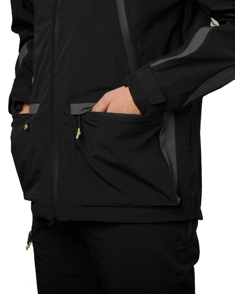 Meteorite Coloured Seeland Dog Active Jacket on white background