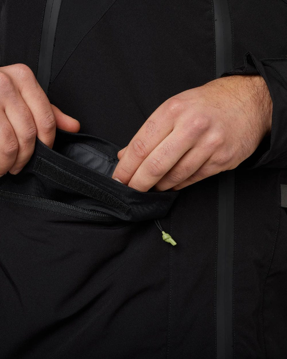 Meteorite Coloured Seeland Dog Active Jacket on white background