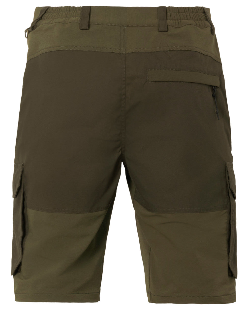 Light Pine Grizzly Brown Coloured Seeland Elm Shorts on white background