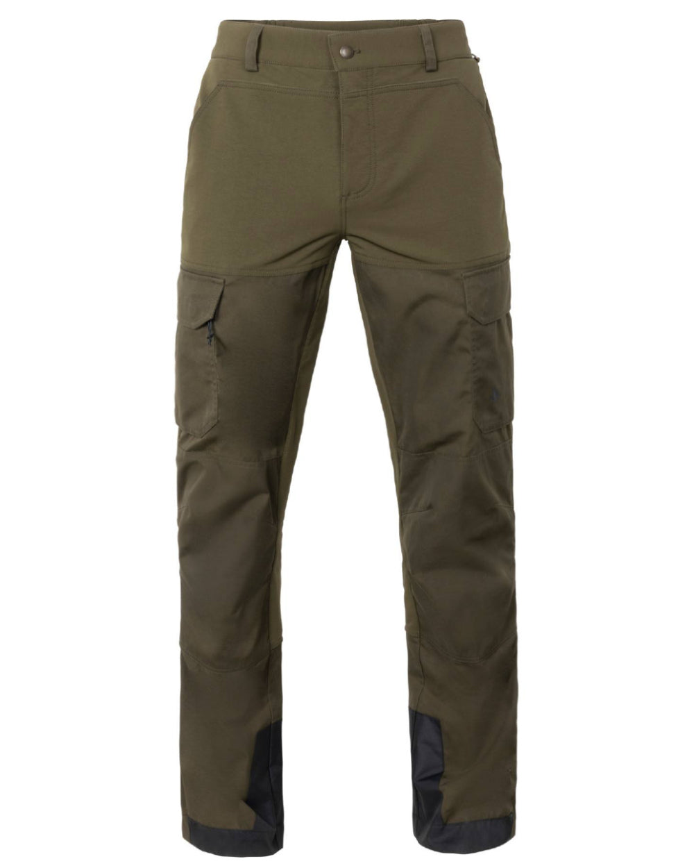 Light Pine Grizzly Brown Coloured Seeland Elm Trousers on white background