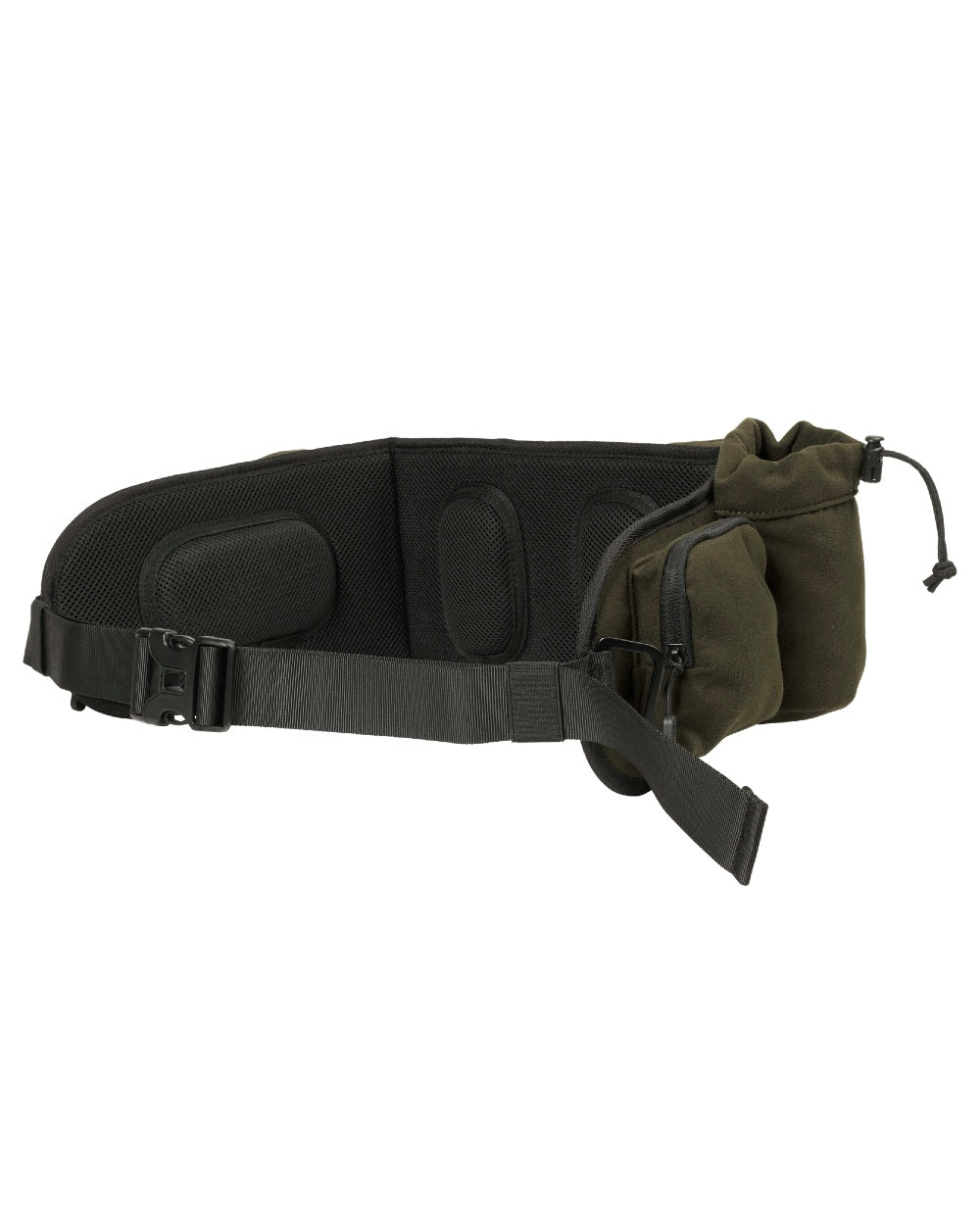 Pine Green coloured Seeland Enduro Utility Waist Pack on white background