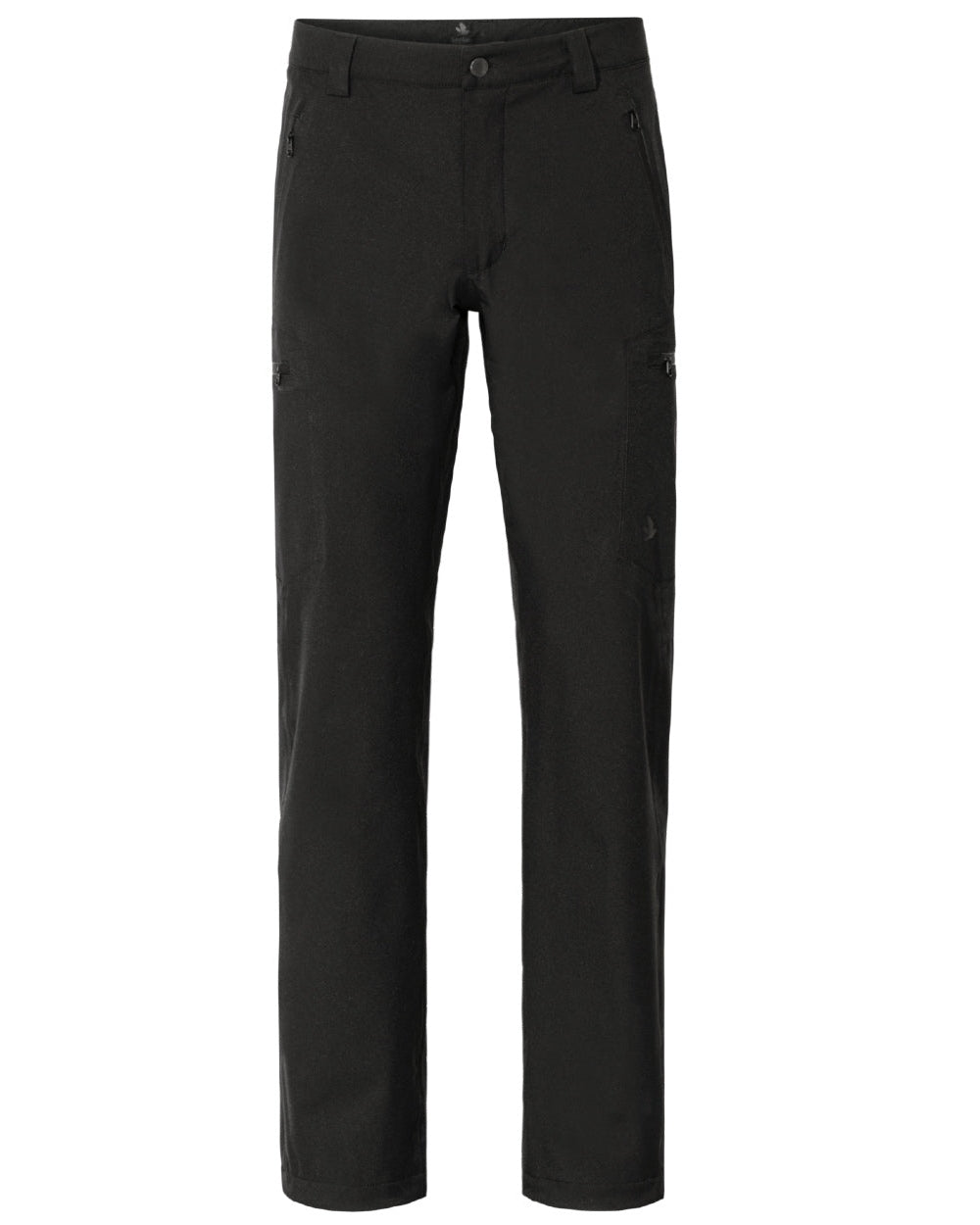Black Coloured Seeland Hawker Light Explore Trousers on white background