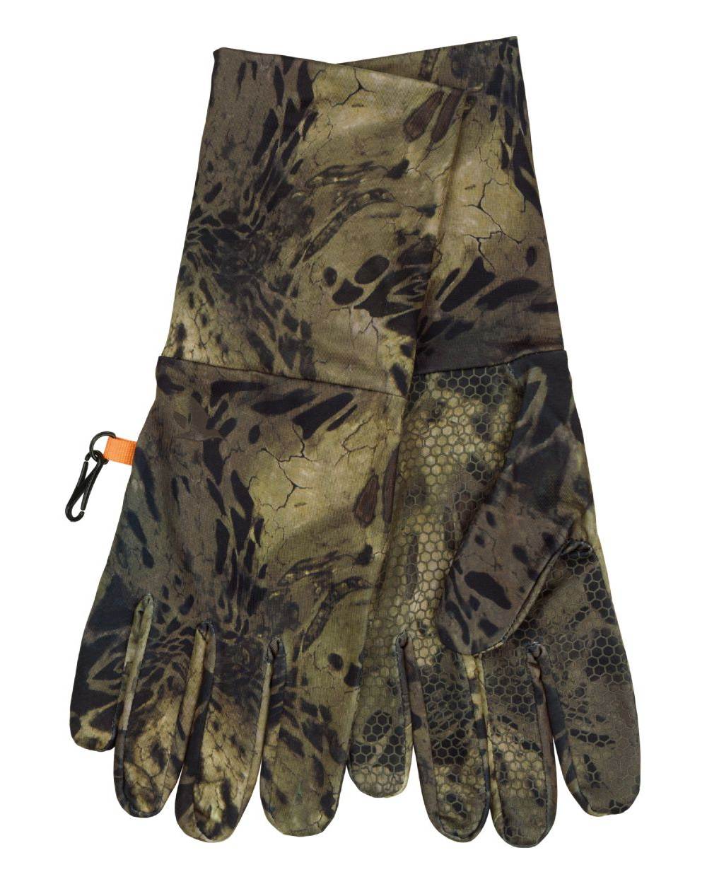 Woodland Coloured Seeland Hawker Scent Control Gloves on white background