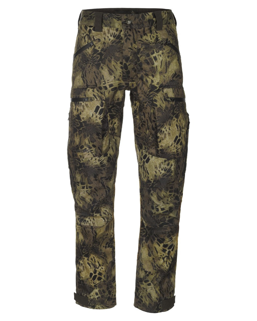 PRYM1 Woodland coloured Seeland Hawker Shell Trousers on white background