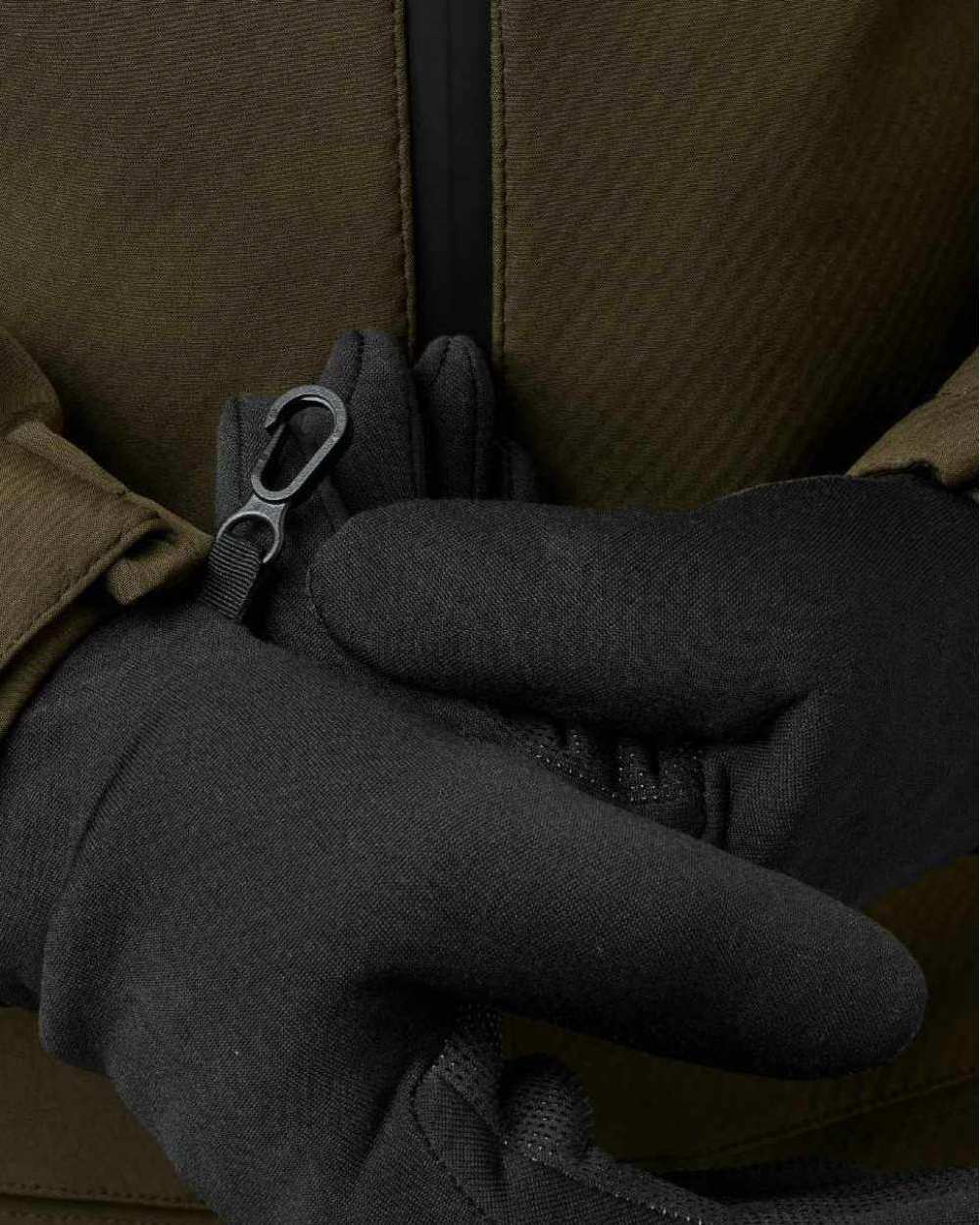 Meteorite Coloured Seeland Hawker Waterproof Gloves on white background