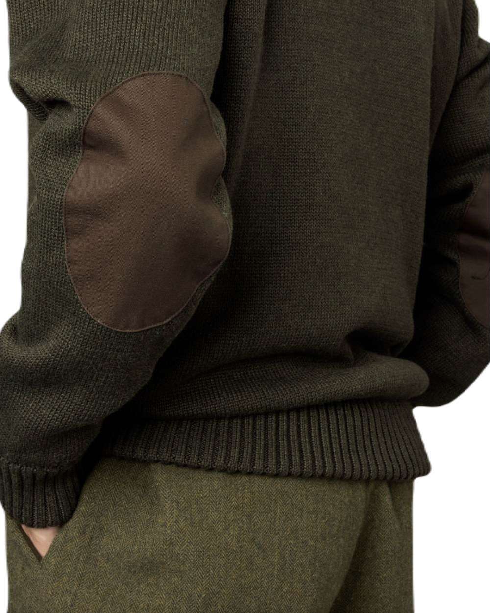 Grizzly Brown Coloured Seeland Haze Windbreaker Knit On A White Background