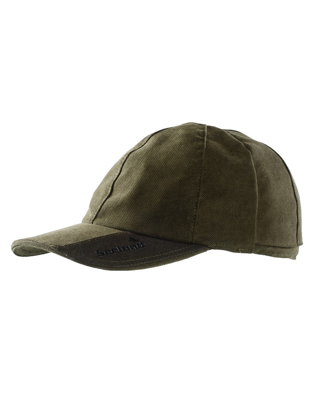 Grizzly Brown coloured Seeland Helt Cap on white background