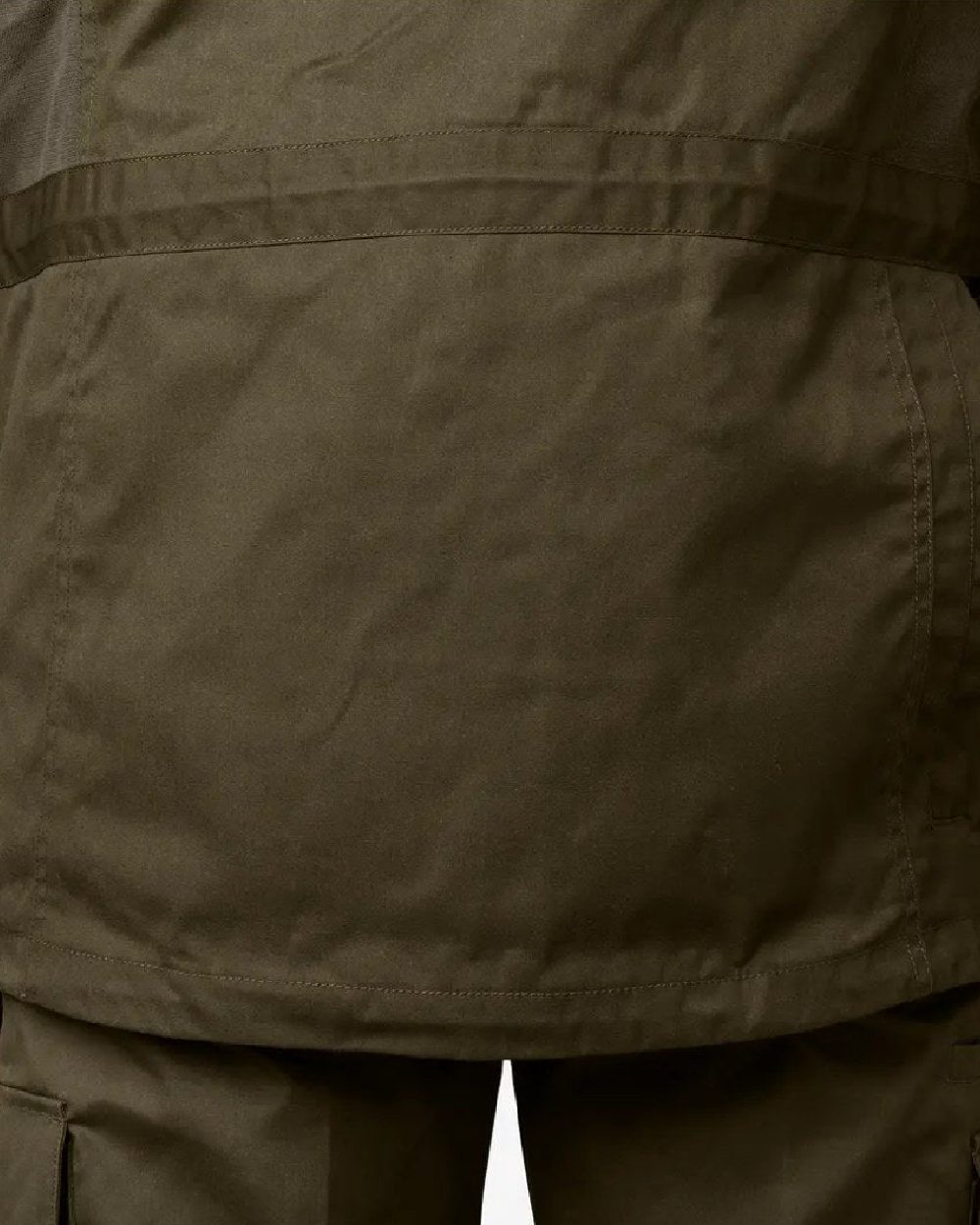 Pine Green Dark Brown Coloured Seeland Key-Point Elements Jacket on white background