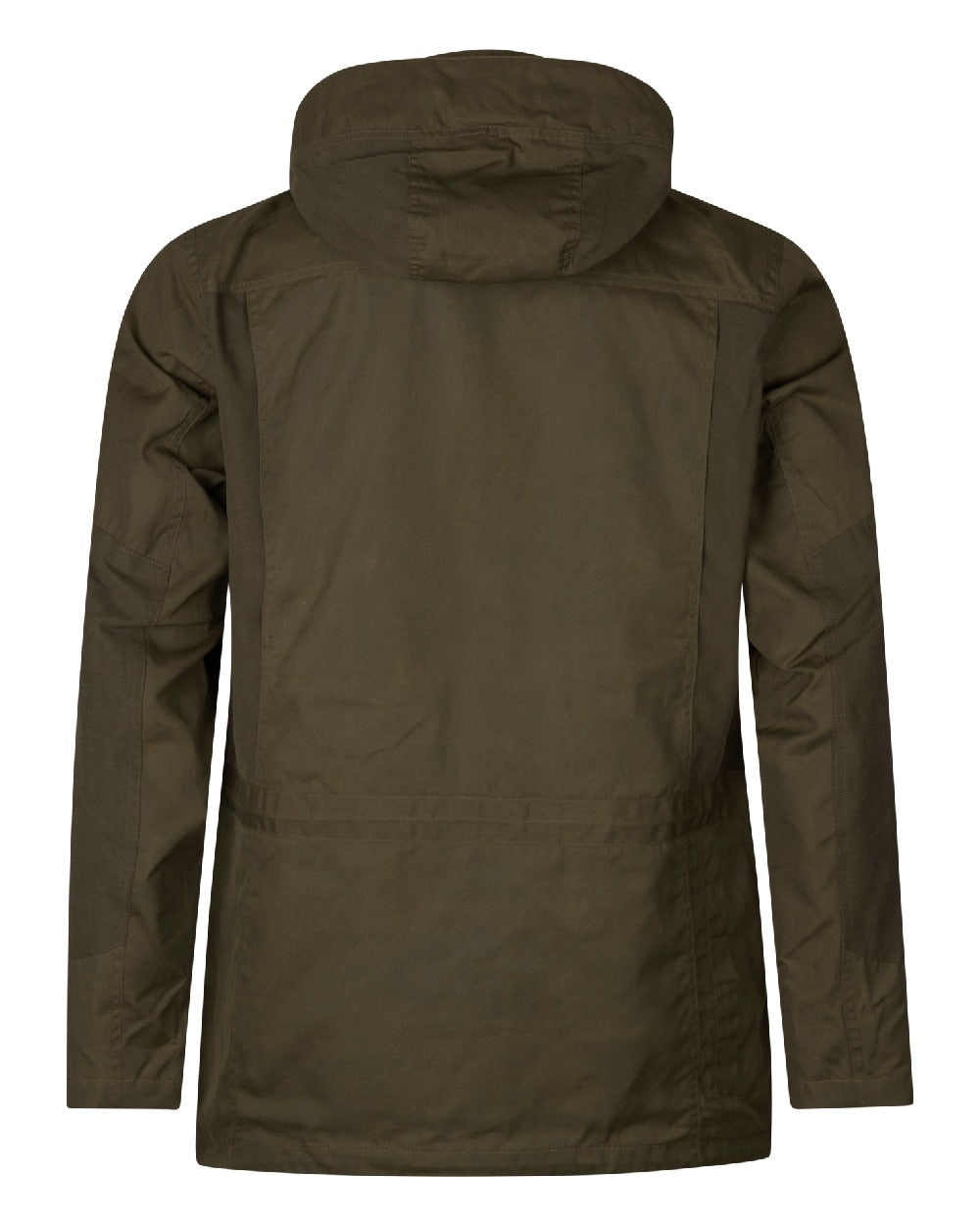 Pine Green Dark Brown Coloured Seeland Key-Point Elements Jacket on white background