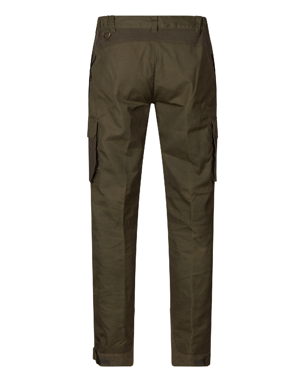 Pine Green Dark Brown Coloured Seeland Key-Point Elements Trousers on white background