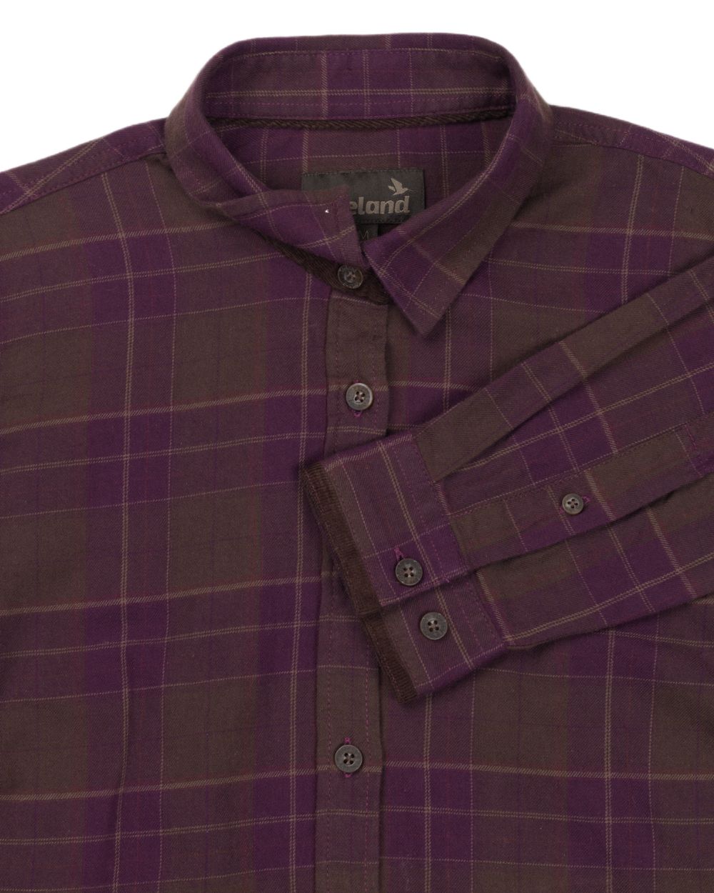 Java Check coloured Seeland Lady Range Shirt on white background