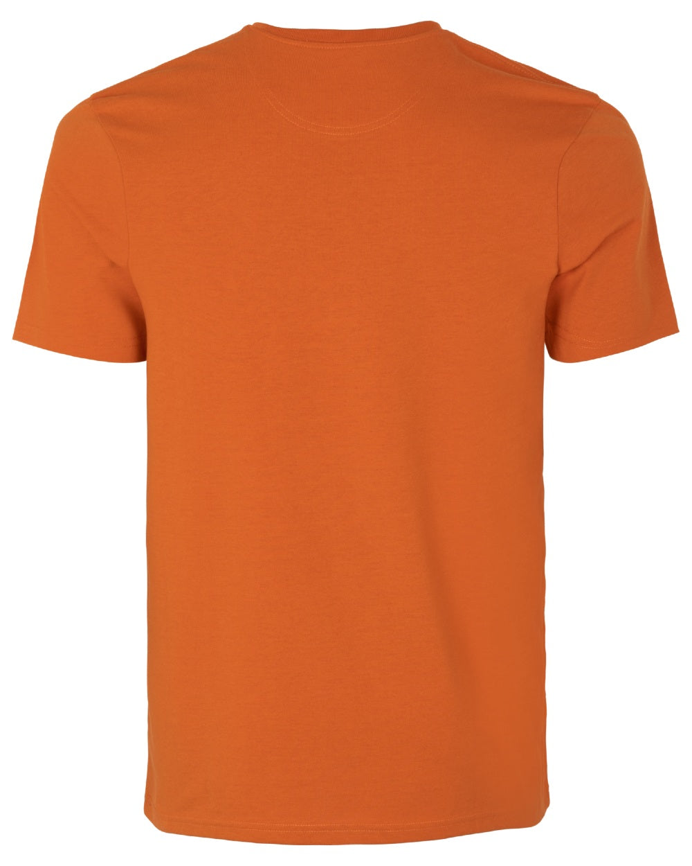 Gold Flame coloured Seeland Lanner T-Shirt on white background