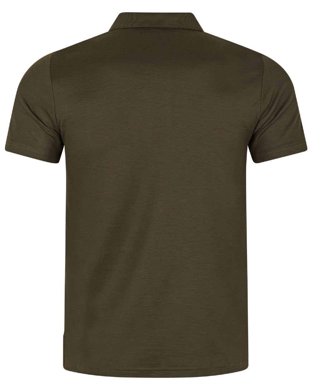 Pine Green Coloured Seeland Mens Pembroke Polo Shirt on white background