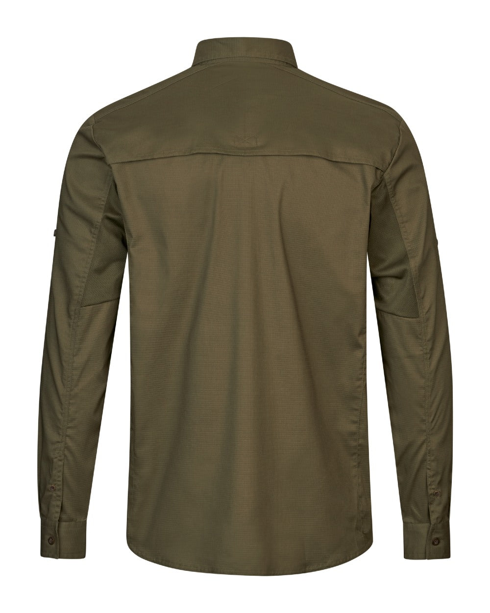 Grape Leaf Coloured Seeland Mens Selous Shirt in White Background