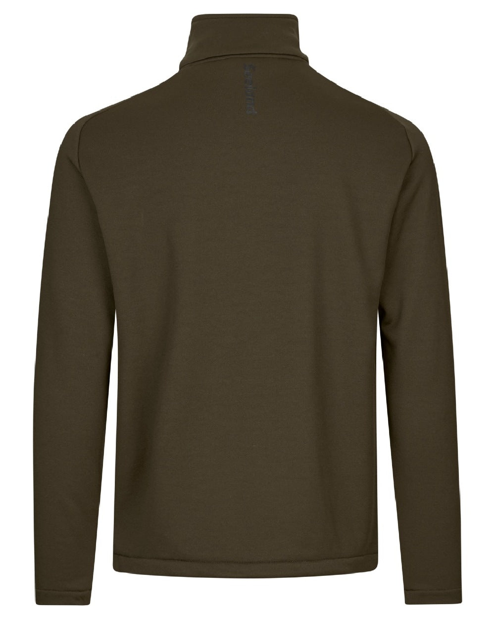 Pine Green Coloured Seeland Tidal Fleece Jacket on White Background