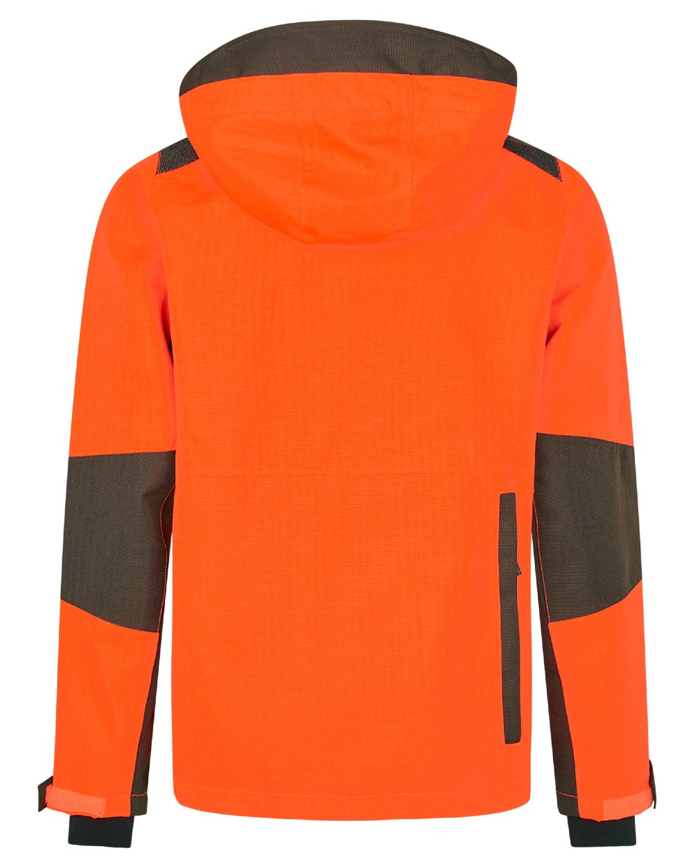 Orange Blaze Coloured Seeland Mens Venture Serac Jacket on white background