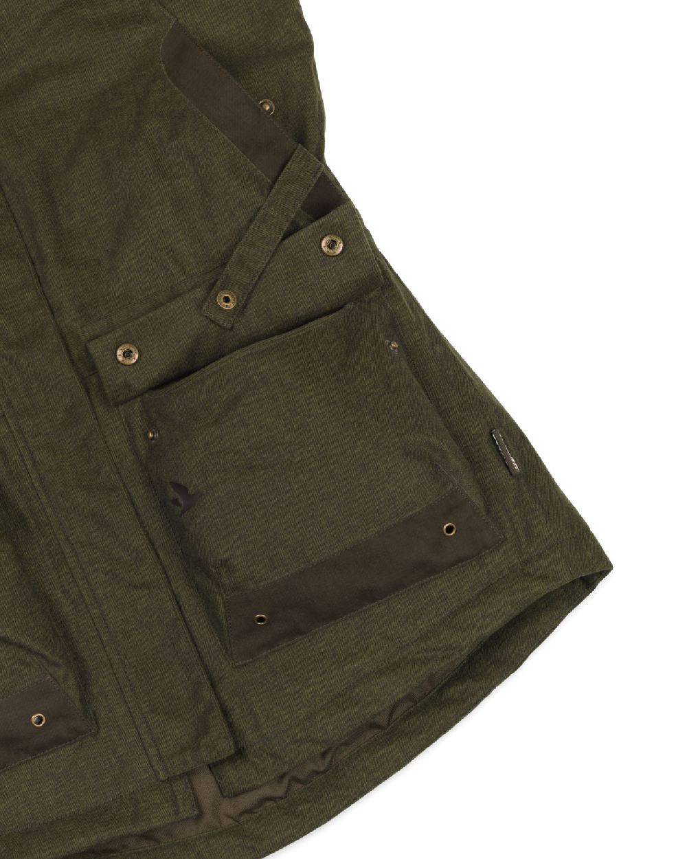 Pine Green coloured Seeland North Lady Jacket on white backround