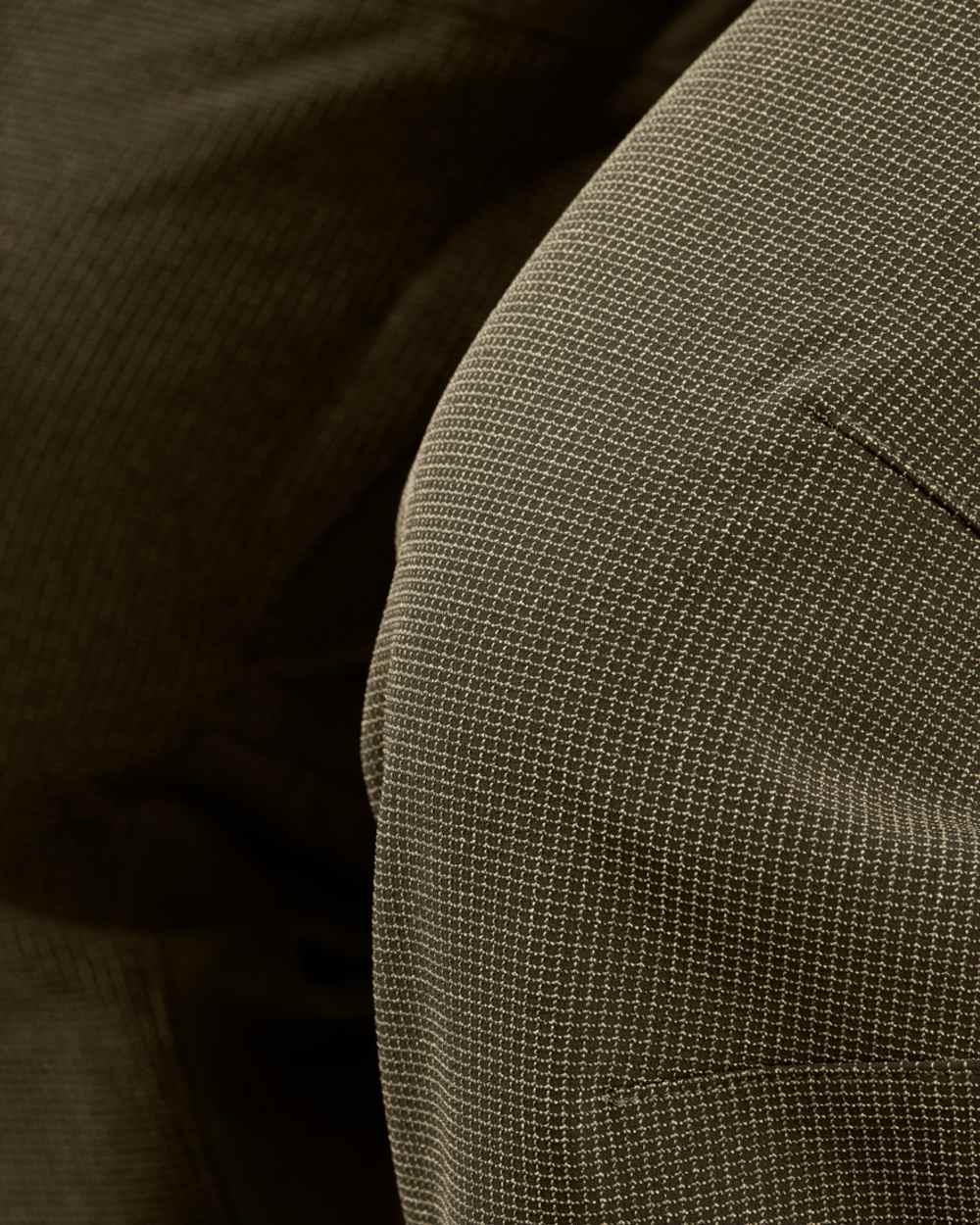 Pine Green Coloured Seeland Outdoor Membrane Trousers on White background