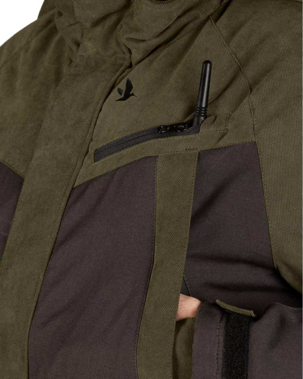 Grizzly Brown Coloured Seeland Polar Max Jacket on white background