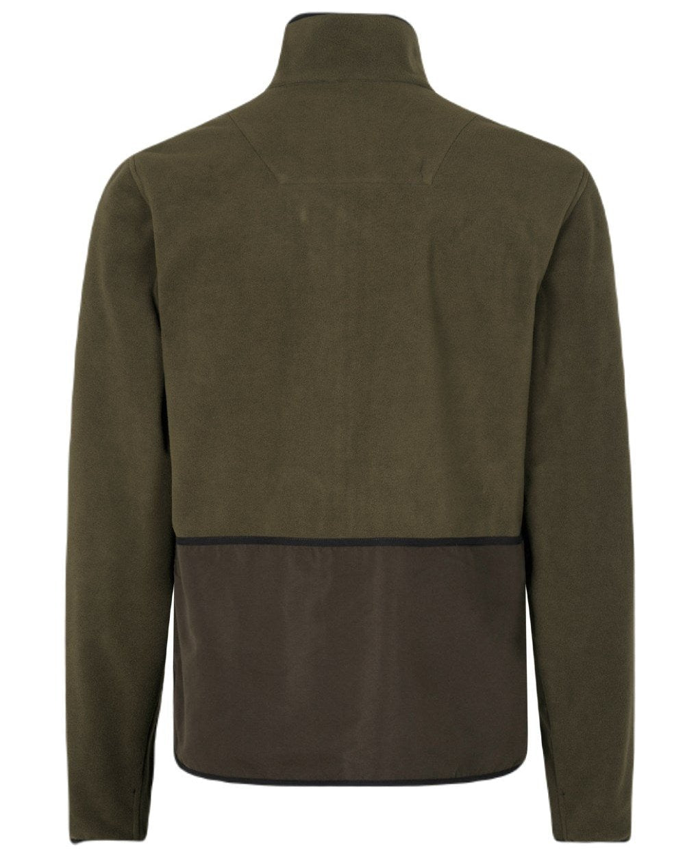 Light Pine InVis Green Coloured Seeland Rogue Reversible Fleece Jacket on white background