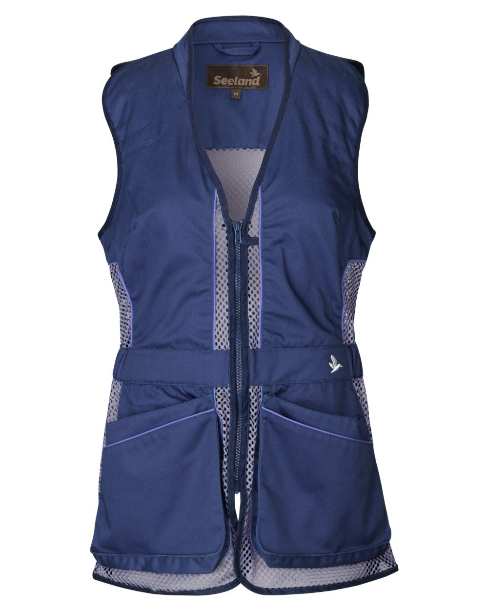 Patriot Blue Coloured Seeland Skeet II Lady Waistcoat on White background