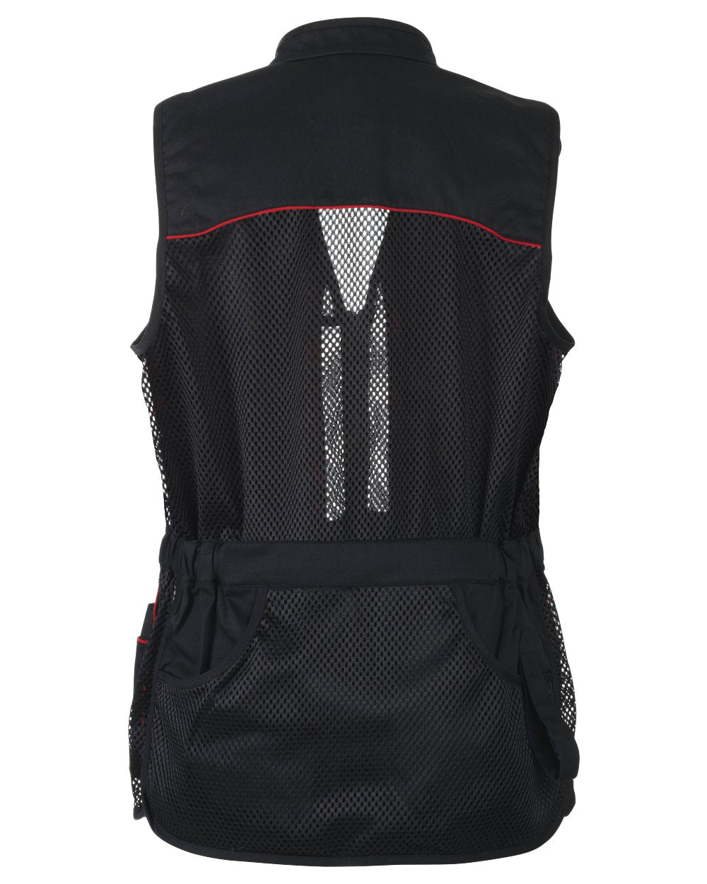Black coloured Seeland Skeet II Waistcoat on white background