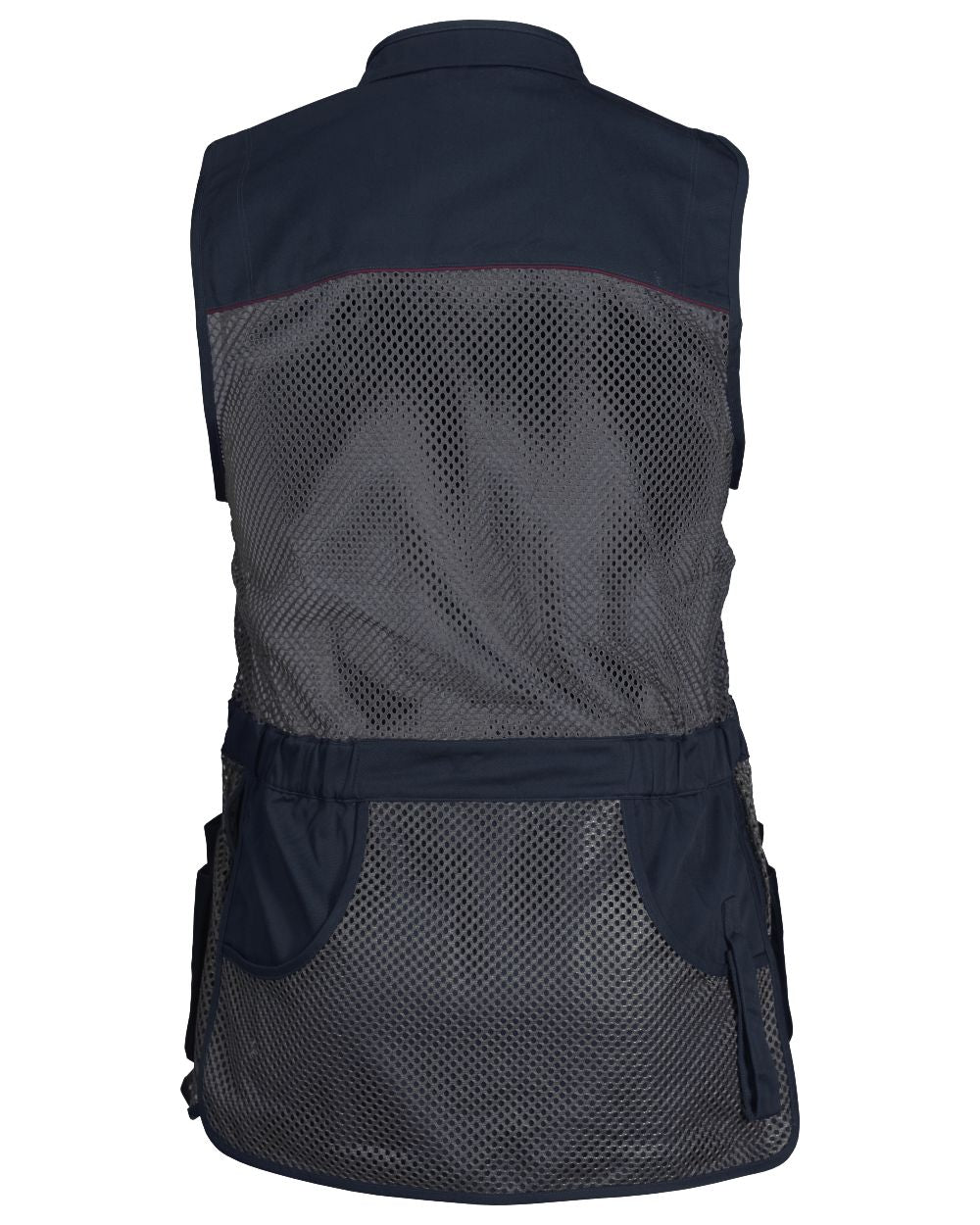 Classic Blue coloured Seeland Skeet II Waistcoat on white background