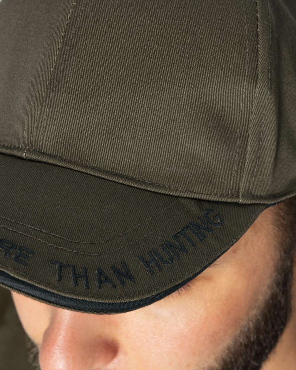 Pine Green Coloured Seeland Slate LED Cap on white background