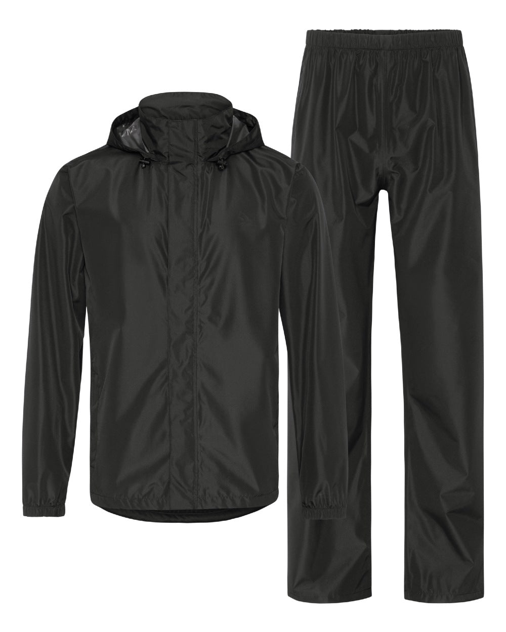 Black Coloured Seeland Taxus Rain Set on White background