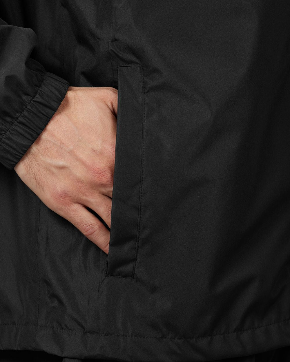 Black Coloured Seeland Taxus Rain Set on White background