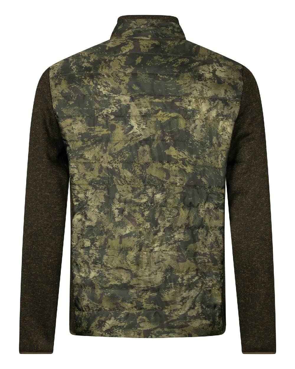 Camo Coloured Seeland Theo Hybrid Jacket on white background