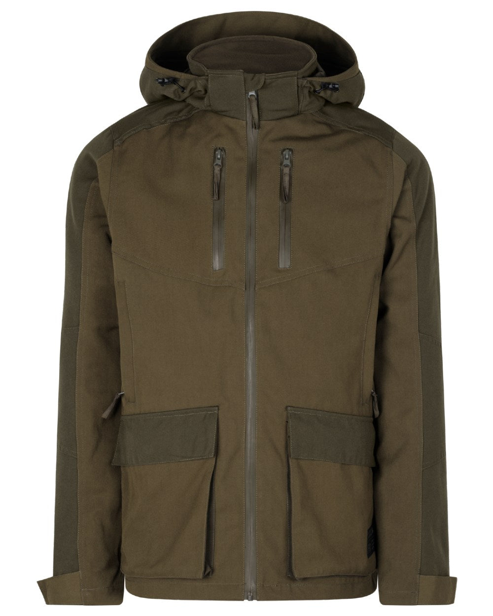 Light Pine Coloured Seeland Trax Jacket on white background
