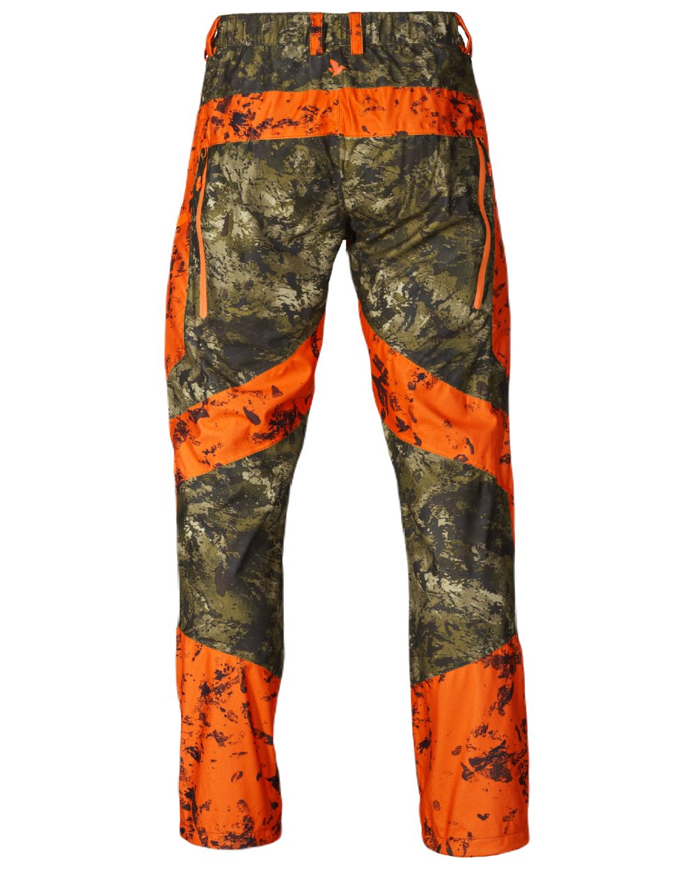 InVis Green InVis Orange Blaze Coloured Seeland Vantage Trousers on white background