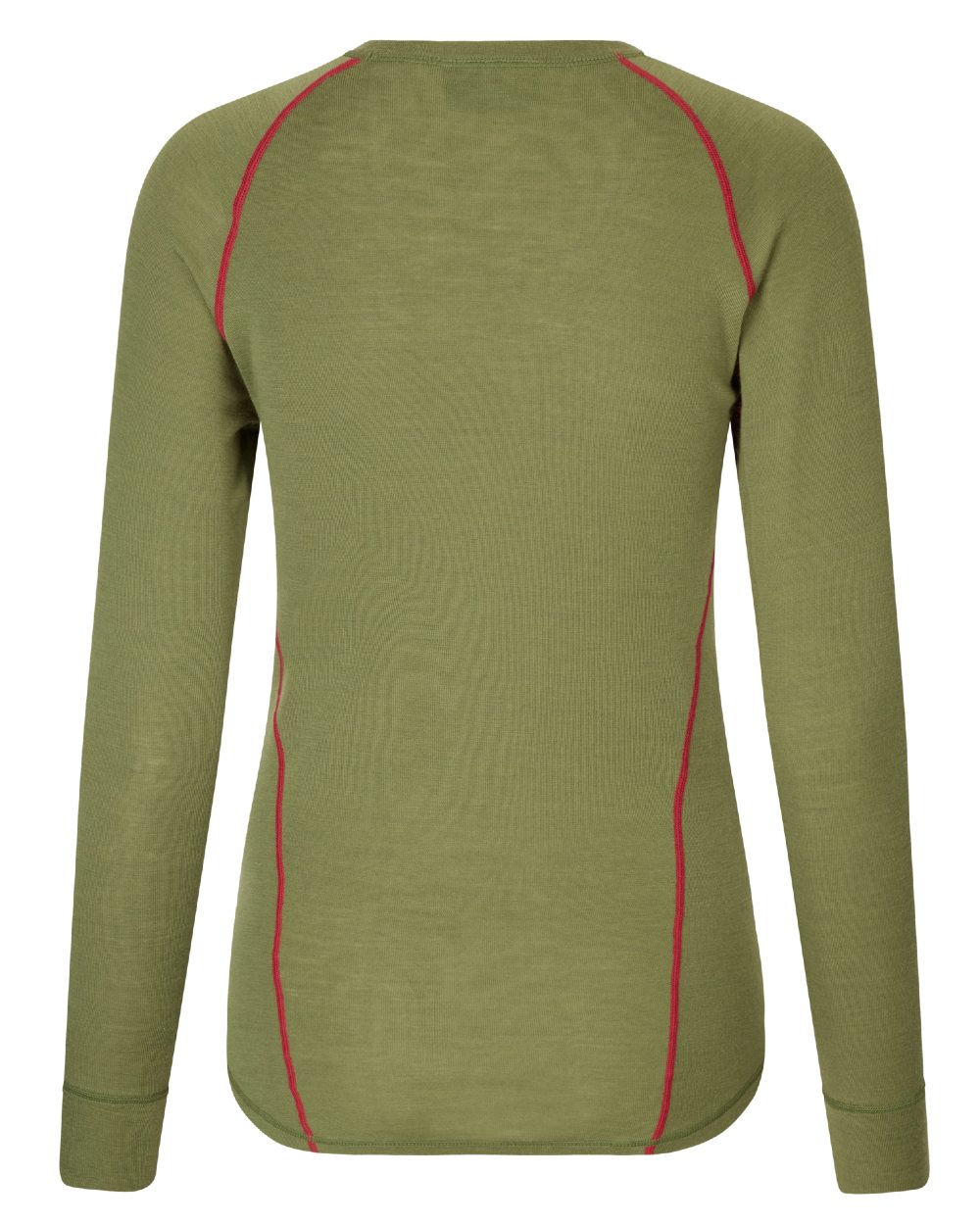 Capulet Olive Coloured Seeland Womens Hawker Base Layer on white background