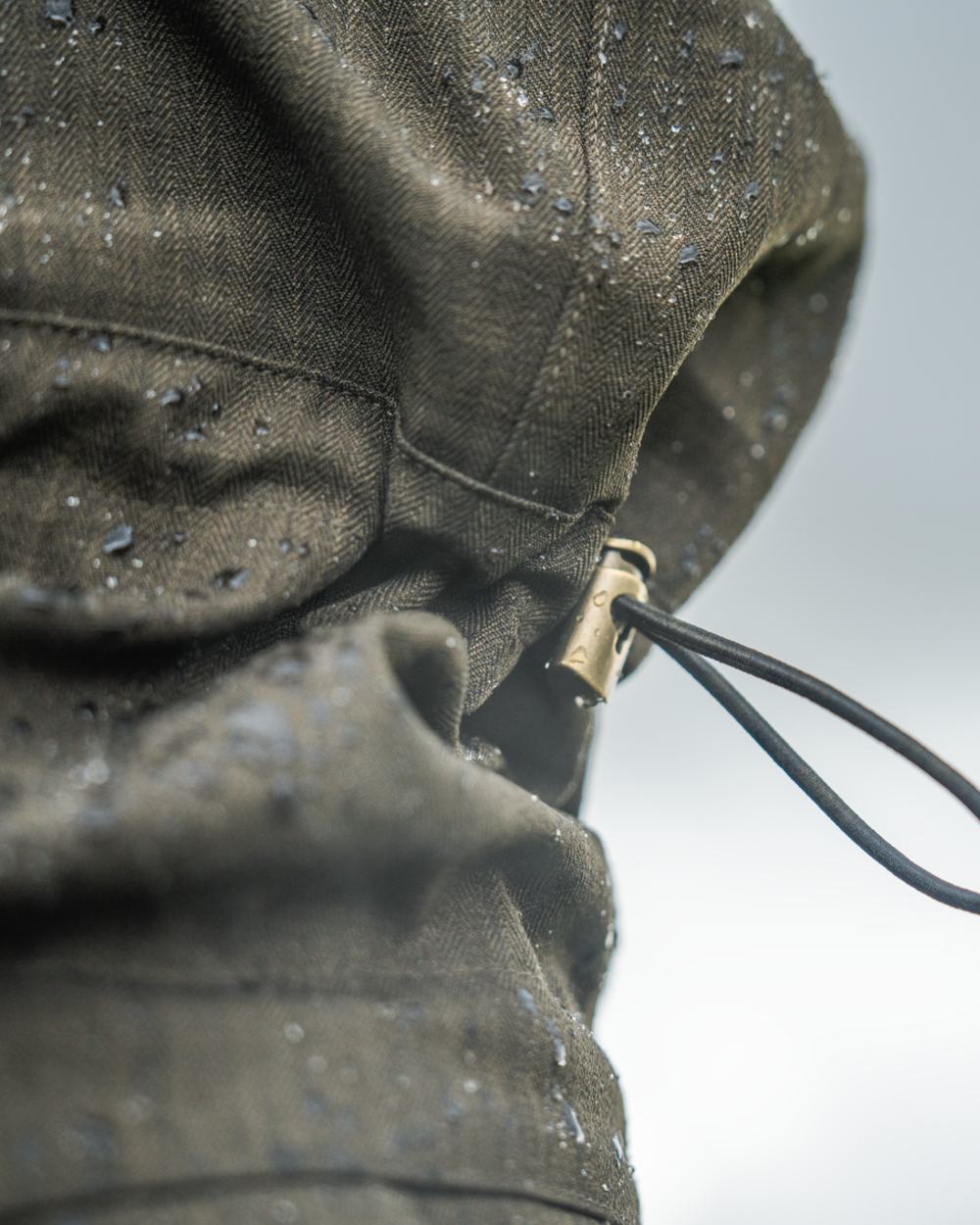 Light Pine Coloured Seeland Womens Highpoint Harriet Jacket on outdoor background