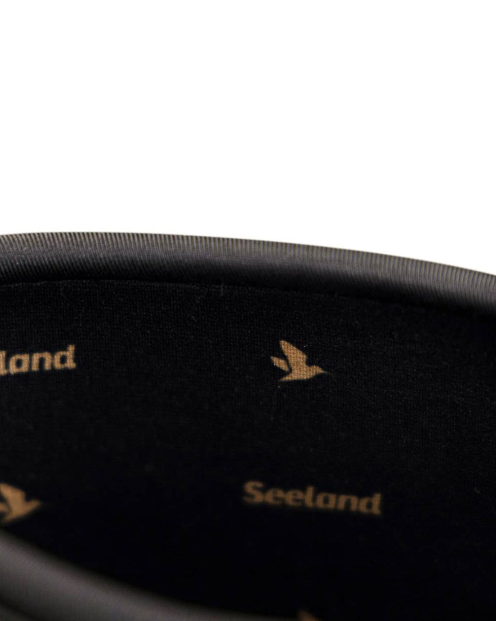 Pine Green Coloured Seeland Womens Hillside Flex Wellingtons on white background