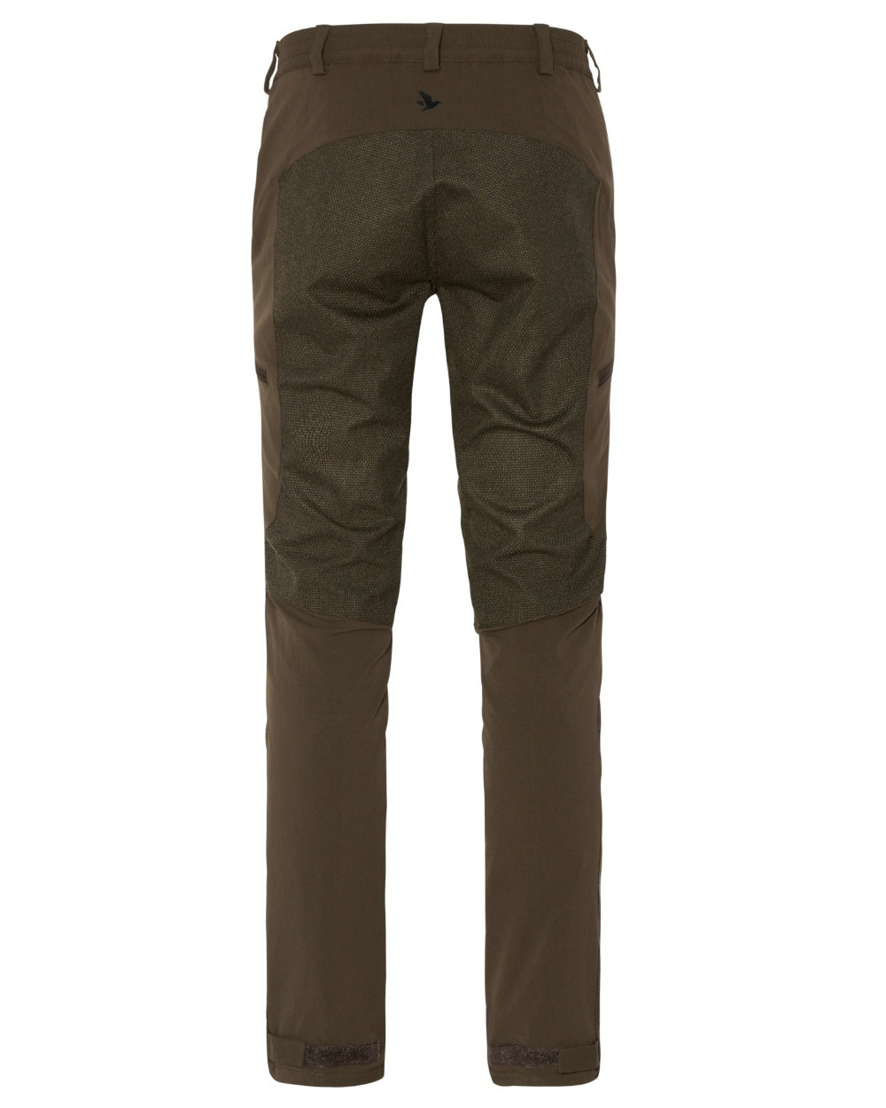 Pine Green coloured Seeland Womens Larch Membrane Trousers on White background